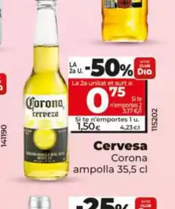 Dia CORONA Cervesa oferta