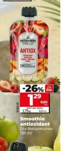 Dia DIA NATURMUNDO Smoothie antioxidant oferta