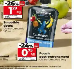 Dia DIA NATURMUNDO Pouch post-entrenament oferta