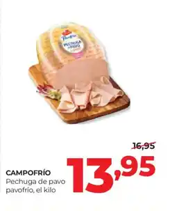 Alimerka CAMPOFRÍO Pechuga de pavo pavofrío oferta
