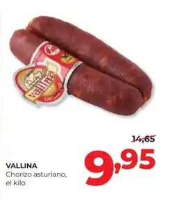 Alimerka VALLINA Chorizo asturiano oferta