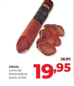 Alimerka ARGAL Lomo de Extremadura duroc oferta