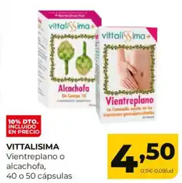 Alimerka VITTALISIMA Vientreplano o alcachofa oferta
