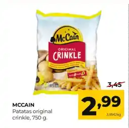 Alimerka MCCAIN Patatas original crinkle oferta