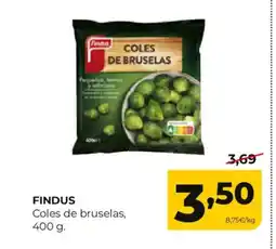 Alimerka FINDUS Coles de bruselas oferta