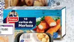 Alimerka FINDUS Varitas de merluza pesca sostenible oferta