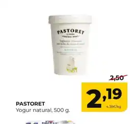 Alimerka PASTORET Yogur natural oferta