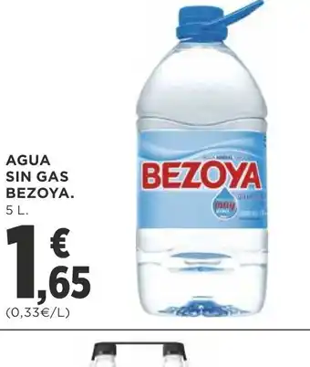 Supercor Bezoya Agua Sin Gas 5L oferta