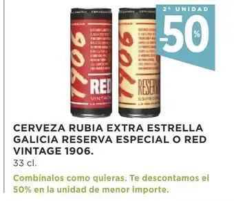 Supercor Cerveza Rubia Extra Estrella Galicia Reserva Especial O Red Vintage 1906 33cl oferta