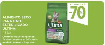 Supercor Ultima Alimento Seco Para Gato Esterilizado 1,5kg oferta