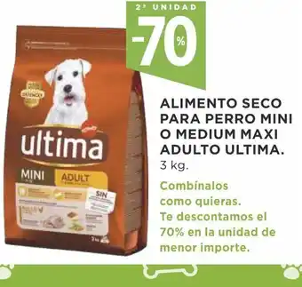 Supercor Ultima Alimento Seco Para Perro Mini O Medium Maxi Adulto 3kgo oferta