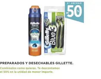 Supercor Gillette Preparados Y Desechables oferta