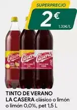 Masymas La casera - tinto de verano oferta