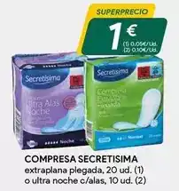 Masymas Secretísima - compresa oferta