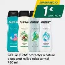 Masymas Queray - gel protector o nature o coconut milk o relax termal oferta