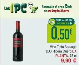 Masymas La planta - vino tinto arzuaga d.o. ribera duero oferta