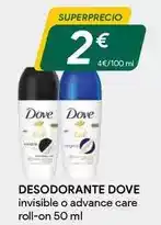 Masymas Dove - desodorante oferta