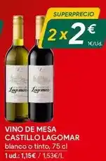 Masymas Castillo - vino de mesa oferta
