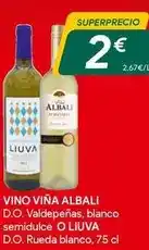 Masymas Viña albali - vino d.o. valdepenas, blanco semidulce o liuva oferta