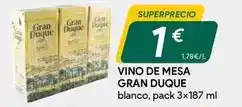Masymas Gran duque - vino de mesa oferta
