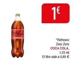 Masymas Coca-cola - refresco zero zero oferta