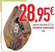 Masymas Serrano - jamon e.t.g oferta