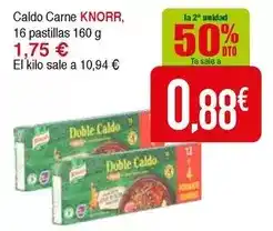 Masymas Knorr - caldo carne oferta