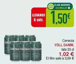 Masymas Voll-damm - cerveza oferta