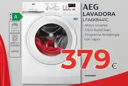 Tien 21 AEG Lavadora lfa6k8441c oferta