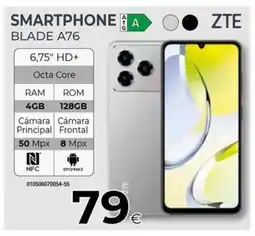 Tien 21 ZTE Smartphone blade a76 oferta