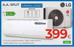 Tien 21 LG A.A. split oferta