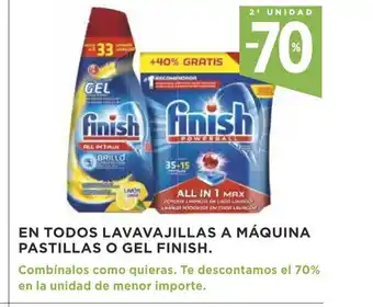 Supercor Finish En Todos Lavavajillas A Máquina Pastillas O Gel oferta