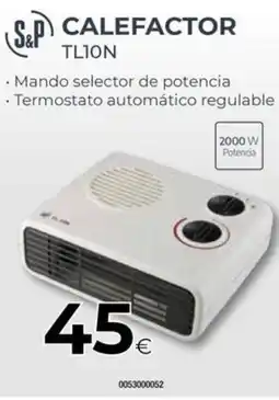 Tien 21 S&P Calefactor tlion oferta