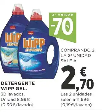 Supercor Wipp Gel Detergente oferta