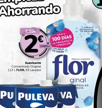 FLOR Suavizante Concentrado Original