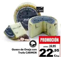 Masymas CARMEN Queso de Oveja con Trufa oferta