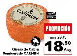 Masymas CARMEN Queso de Cabra Semicurado oferta