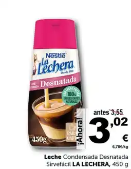 Masymas LA LECHERA Leche Condensada Desnatada Sirvefácil oferta