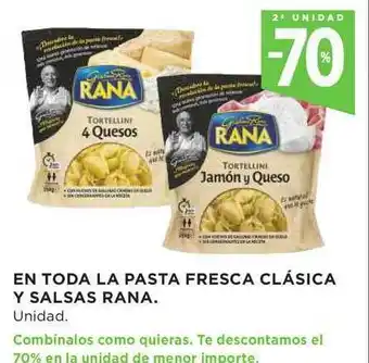 Supercor En Toda La Pasta Fresca Clásica Y Salsas Rana oferta