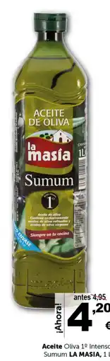 Masymas LA MASIA Aceite Oliva 1º Intenso Sumum oferta