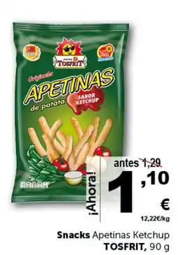 Masymas TOSFRIT Snacks Apetinas Ketchup oferta