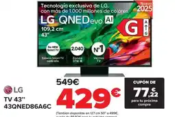 Carrefour LG Tv 43" 43qned86a6c oferta