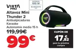 Carrefour VIETA PRO Altavoz Mini Thunder 2 oferta