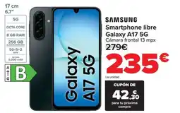 Carrefour SAMSUNG Smartphone libre Galaxy A17 5G oferta