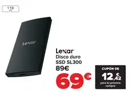 Carrefour LEXAR Disco duro SSD SL300 oferta