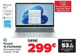 Carrefour HP Portátil 15-FD0164NS oferta