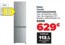 Carrefour HAIER Combi HDPW5620DNPK oferta