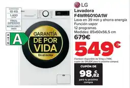 Carrefour LG Lavadora F4WR6010A1W oferta