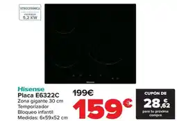 Carrefour HISENSE Placa E6322C oferta