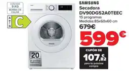 Carrefour SAMSUNG Secadora DV90DG52A0TEEC oferta
